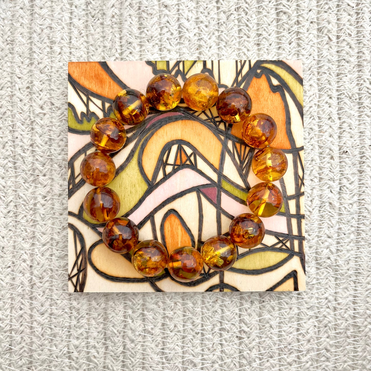 Piebald Amber