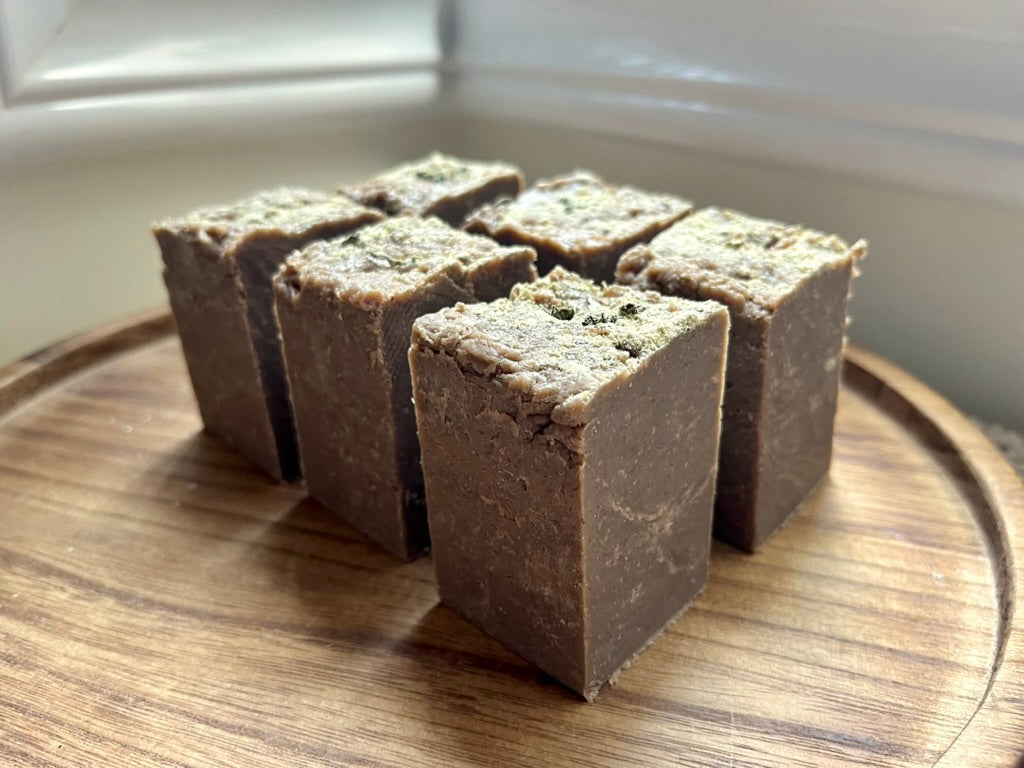 Mint + Rosemary | Herbal + Clay Soap