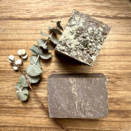 Mint + Rosemary | Herbal + Clay Soap