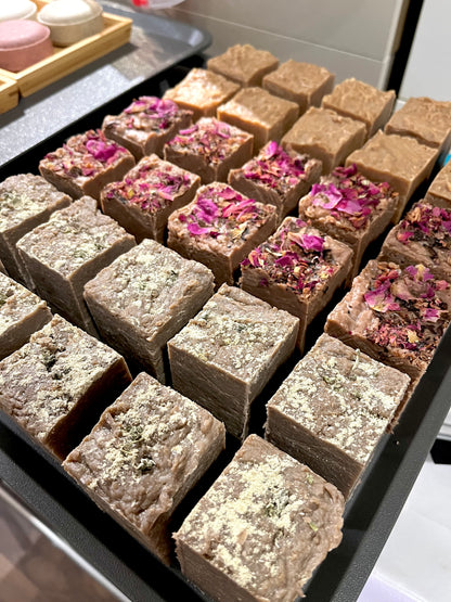 Mint + Rosemary | Herbal + Clay Soap
