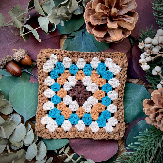 Handmade Granny Square Coasters